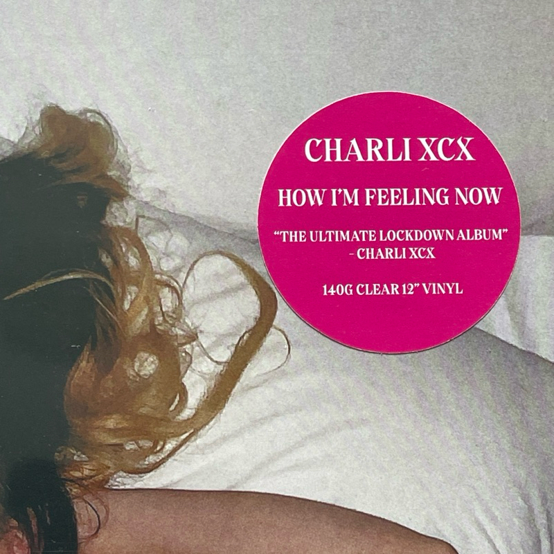 แผ่นเสียง Charli XCX - How I’m Feeling Now, Vinyl, LP, Album, Reissue, Clear ,มือหนึ่ง ซีล