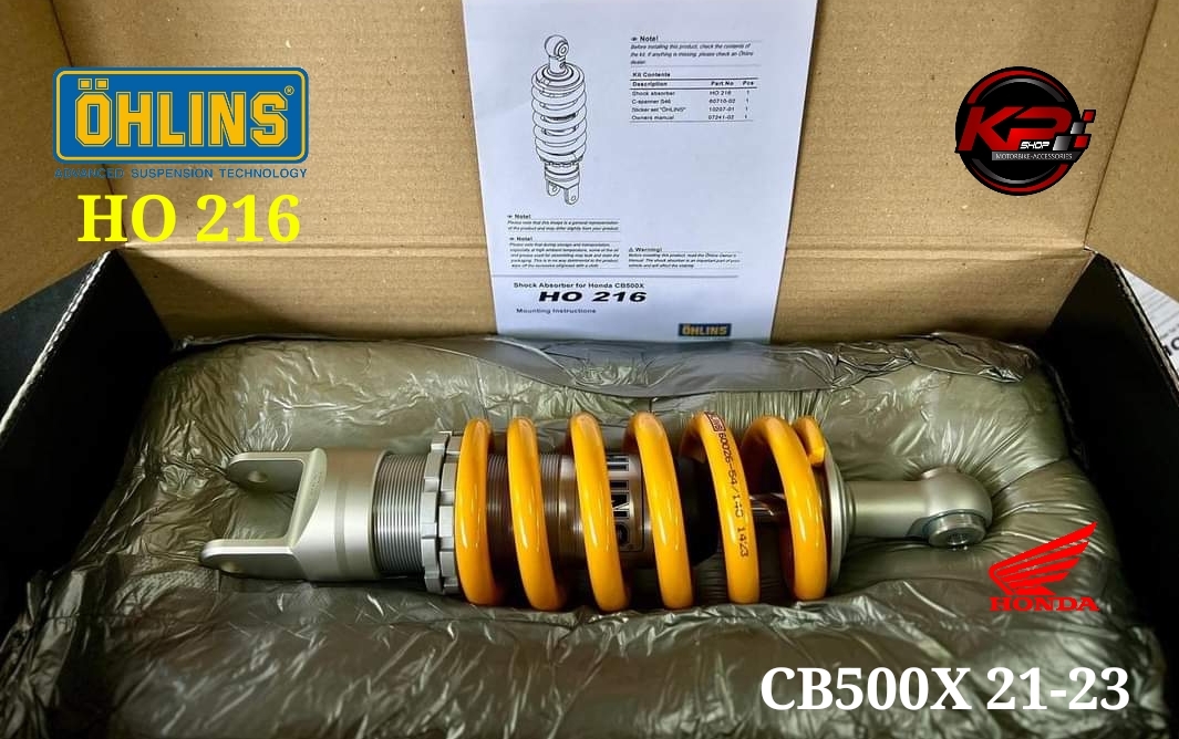 โช๊คหลัง OHLINS HO 216 FOR HONDA CB500X 2021-2023