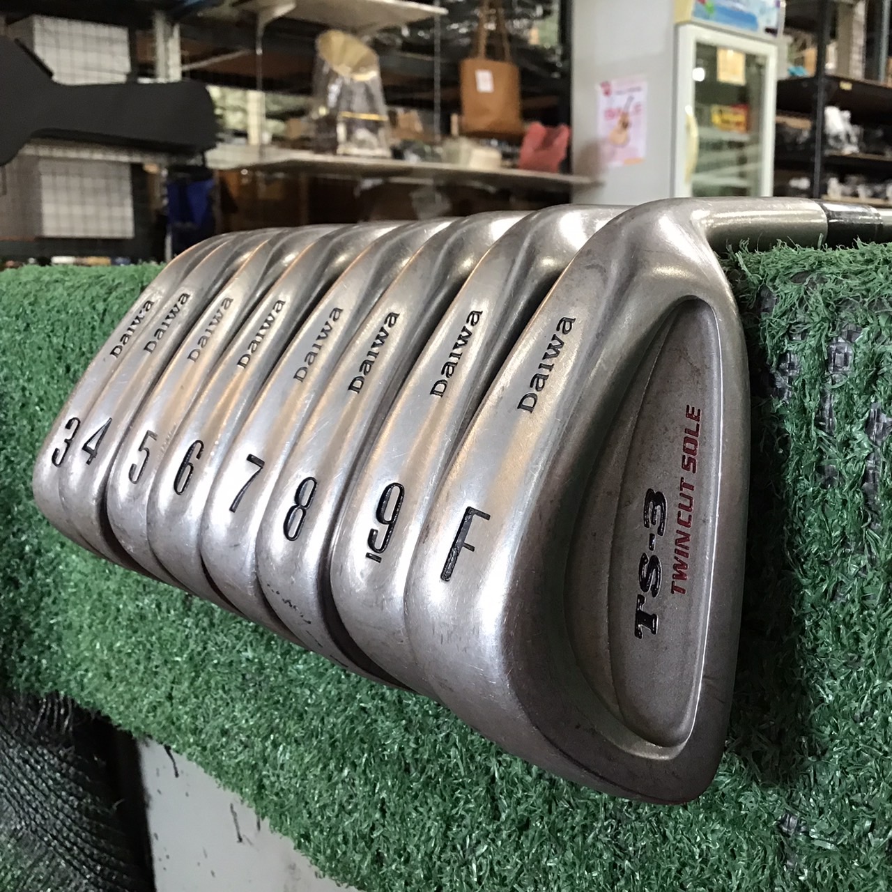 ไม้กอล์ฟ Daiwa : TS-3 TWIN CUT SOLE / UNICARGO XG ก้านกราไฟร์