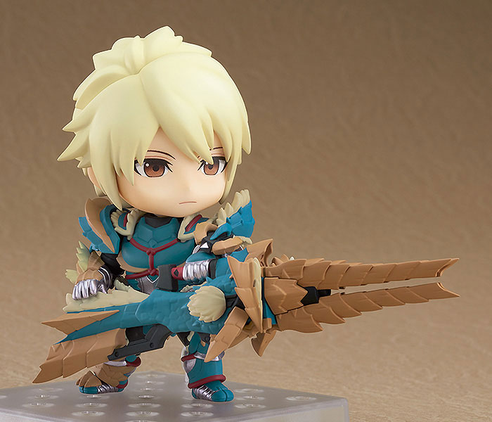 Nendoroid MONSTER HUNTER WORLD: ICEBORNE Hunter: Male Zinogre Alpha Armor Ver. DX
