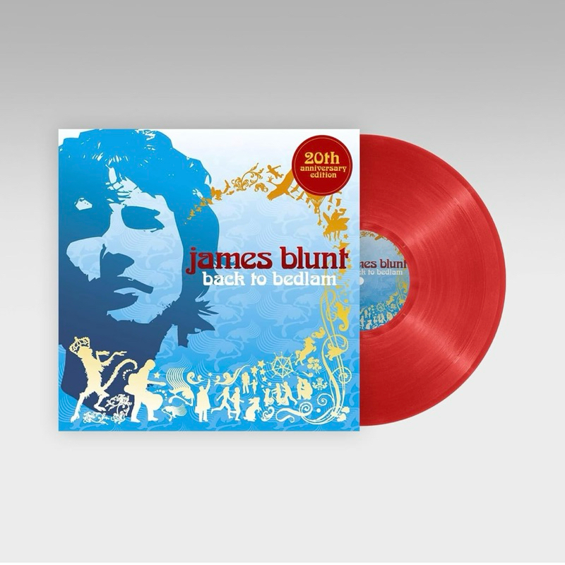 แผ่นเสียง JAMES BLUN - BACK TO BELDAM (20TH Anniversary Edition ) Recycle Red Vinyl มือหนึ่ง ซีล