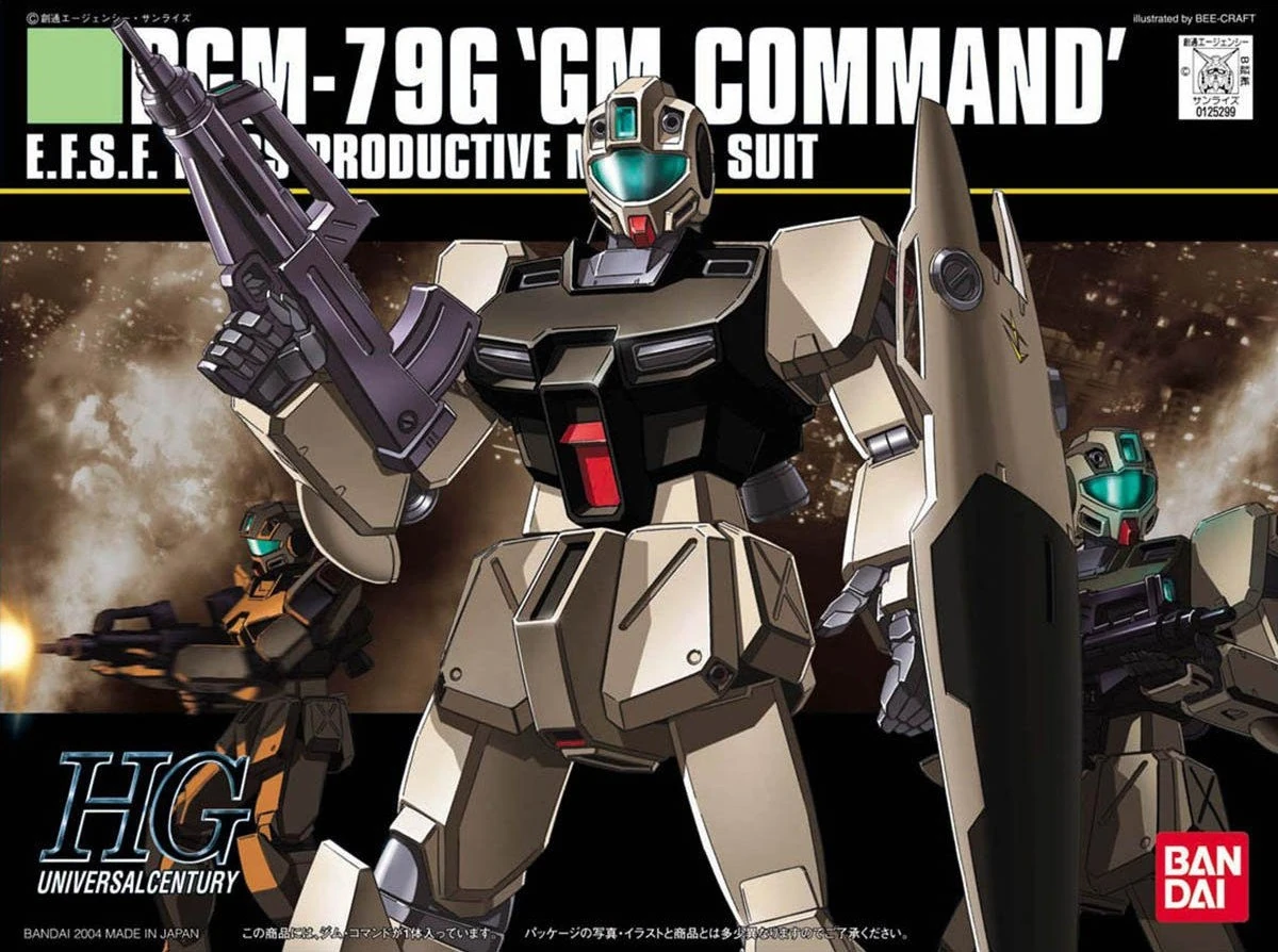 4573102573933 BANDAI SPIRITS HGUC 1/144 RGM-79G GM COMMAND