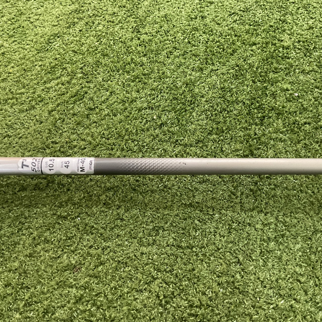 DRIVER 10.5° PRGR GOLF : model 502 T3 / M-40 ก้านกราไฟร์