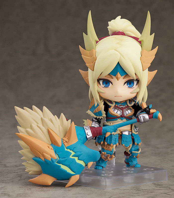 Nendoroid No.1407-DX MONSTER HUNTER WORLD: ICEBORNE Hunter: Female Zinogre Alpha Armor Ver. DX