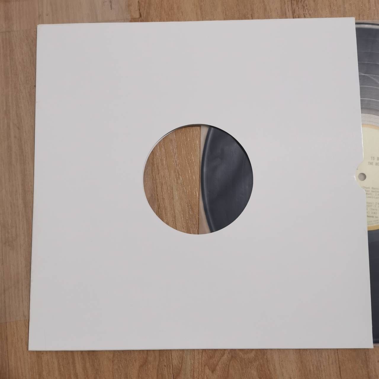 ซองกระดาษใส่แผ่นเสียง ซองใส่แผ่นเสียง สำหรับแผ่นที่ไม่มีปก ใส่แผ่นเสียงขนาด12นิ้ว (20ใบ)