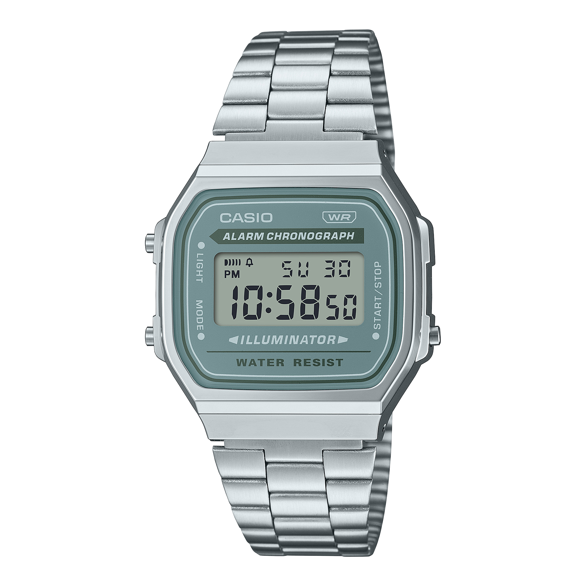 A168WA-3AY | วินเทจ | วัยหนุ่มสาว | นาฬิกา | CASIO