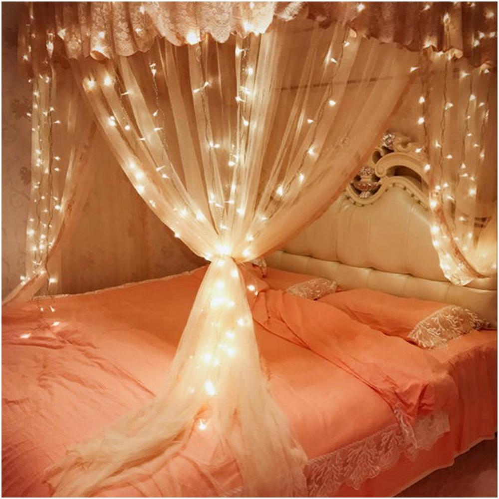 ม่านไฟประดับ led ขนาด 3x3 เมตร เเสงวอร์มไวท์(warmwhite) รุ่นไฟนิ่ง ให้สีสันสวยงามสำหรับตกเเต่งสถานที่ แต่งห้องนอน ห้องนั่งเล่น หรือจะนำไฟเป็นพร็อพแต่งร้าน งานเทศกาลปีใหม่ คริสมาส จำนวน 1 ชิ้น