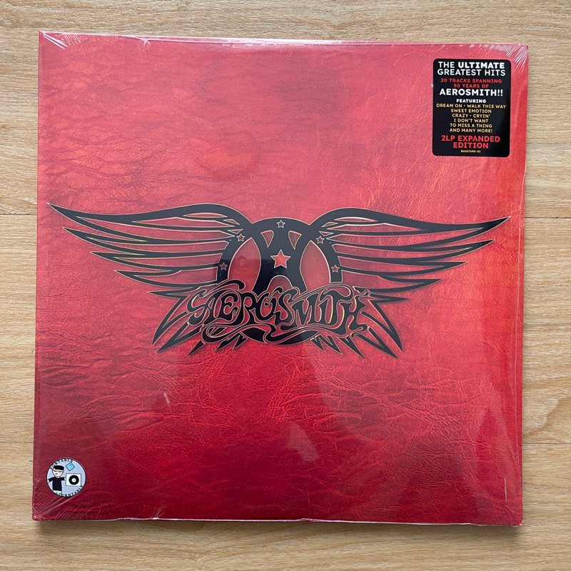 แผ่นเสียง Aerosmith - The Ultimate Greatest Hits , 2 x Vinyl, LP, Compilation ,Canada มือหนึ่ง ซีล