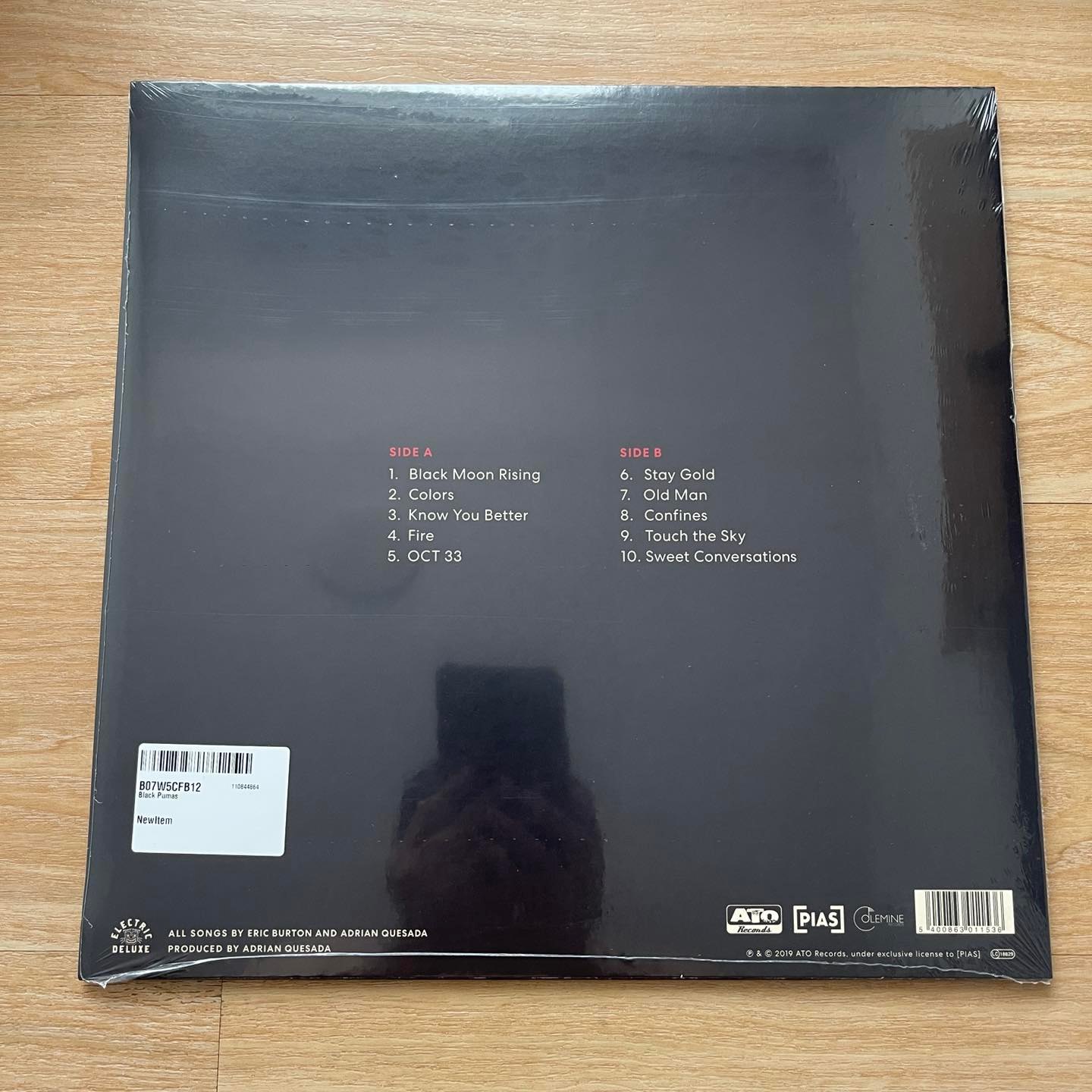 แผ่นเสียง Black Pumas- Black Pumas ,Debut album แผ่นเสียงมือหนึ่ง ซีล