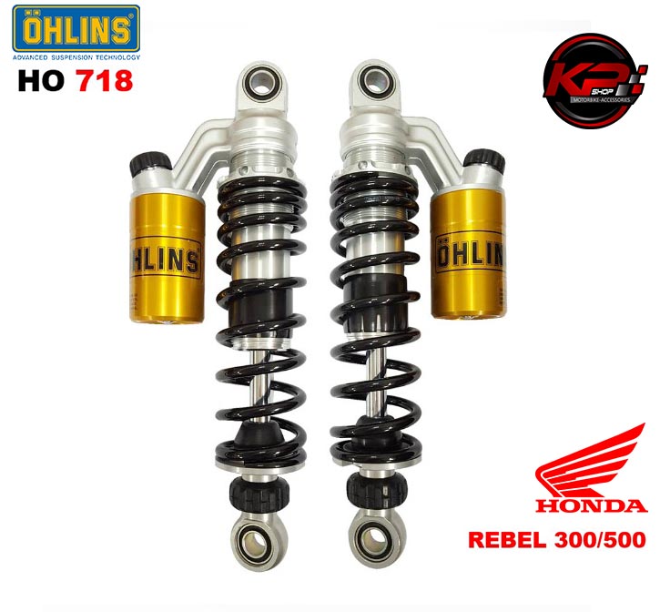 โช๊คหลัง OHLINS HO 718 FOR HONDA REBEL 300/500 (OHLINS รับประกัน 2 ปี)