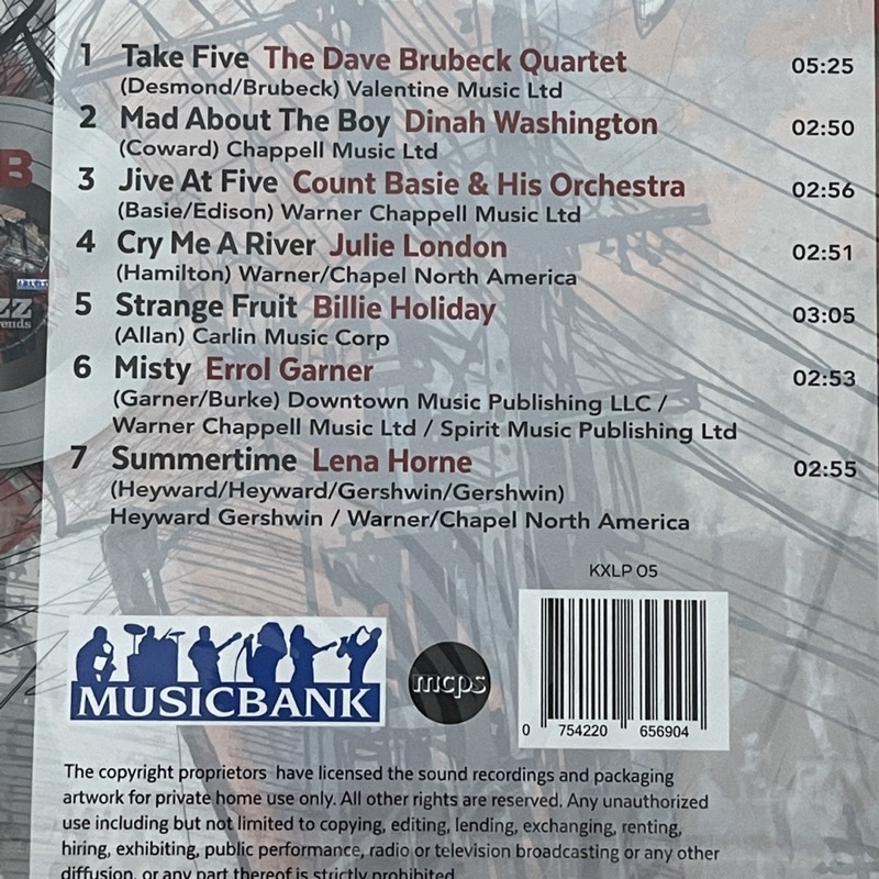 แผ่นเสียง Various - Jazz Legends ,Vinyl, LP, Compilation, Remastered แผ่นเสียงมือหนึ่ง ซีล