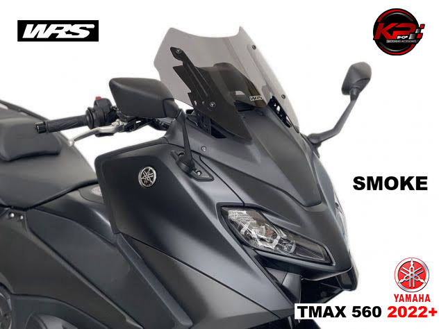ชิวหน้า WRS SPORT T-MAX 560 2022+ (SMOKE)