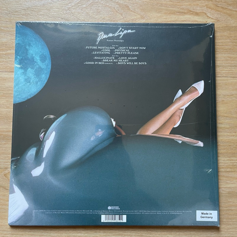 แผ่นเสียง Dua Lipa – Future Nostalgia ,Vinyl, LP, Album, Gatefold ,EU มือหนึ่ง ซีล