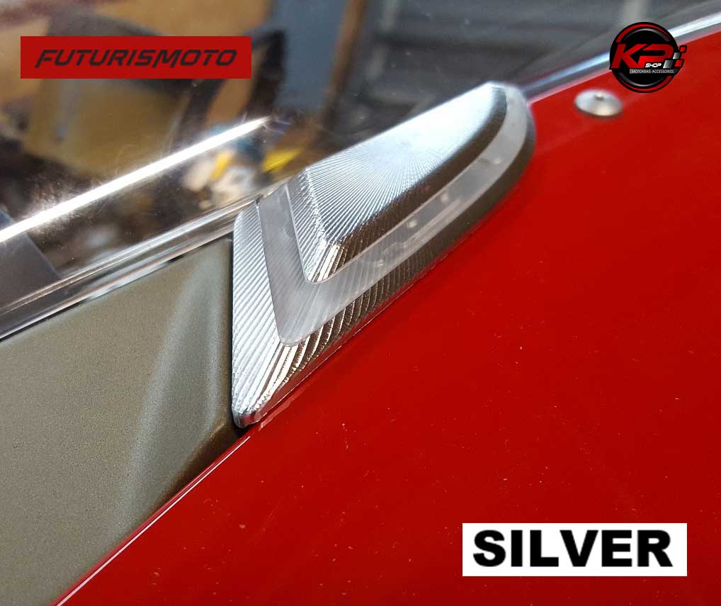 อุดกระจกแบบมีไฟเลี้ยว FUTURISMOTO FOR DUCATI PANIGALE V4 (2020+) PANGALE V4R (2019+)