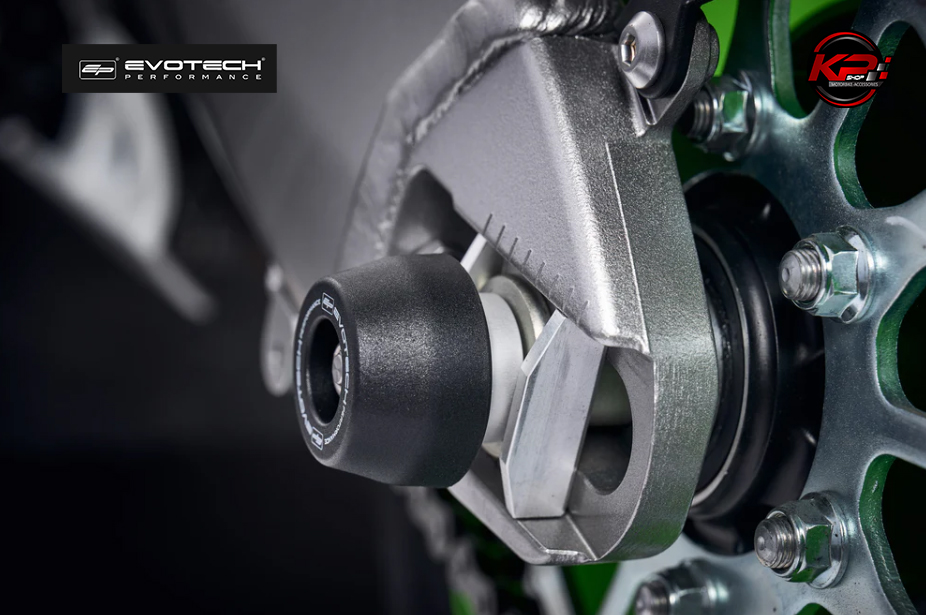 กันล้มหลัง Evotech Rear Spindle Bobbins - Kawasaki Ninja ZX-6R (2024+)