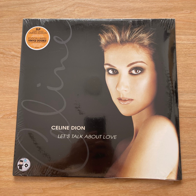 แผ่นเสียง Celine Dion - Let's Talk About Love , 2 x Vinyl, LP, Album, ** Limited Edition, Orange Opaque มือหนึ่ง ซีล