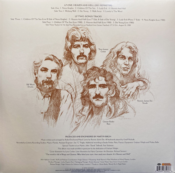 แผ่นเสียง แผ่นไวนิล Black Sabbath – Heaven And Hell 2LP (แผ่นใหม่ ซีล มือหนึ่ง)