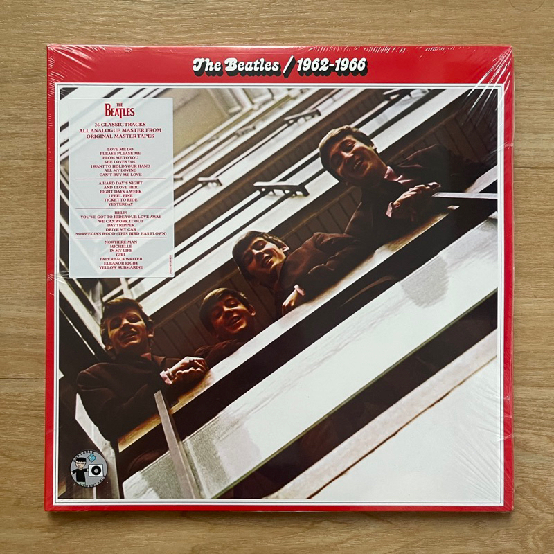 แผ่นเสียง The beatles /1962-1966 **26 classic tracks 2 x Vinyl, Compilation, Remastered, Gatefold,มือหนึ่ง ซีล
