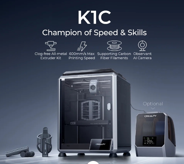 เครื่องพิมพ์ 3 มิติ (3D Printer) Creality K1C by In2real3d