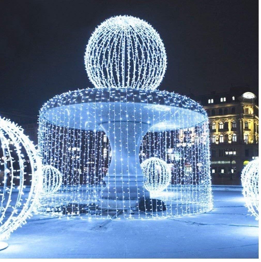 ราคาส่ง ไฟเส้นประดับตกแต่ง ไฟคริสมาส เเสงไวท์ ยาวพิเศษ 100 เมตร 1000LED ไฟตกแต่งห้อง อาคารบ้านเรือน โรงแรม รีสอร์ท สวน ต้นไม้ รุ่น เเสง white เเบบไฟนิ่ง จำนวน 1 ชิ้น