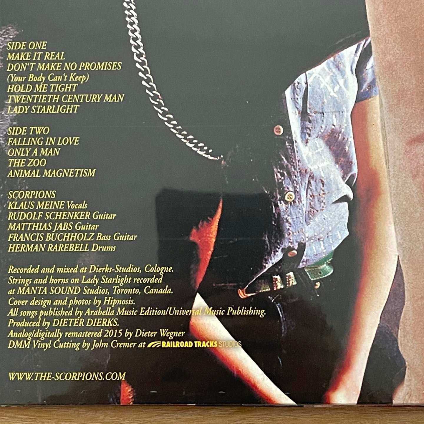 แผ่นเสียง Scorpions – Animal Magnetism 50th Anniversary Deluxe Editions vinyl + CD แผ่นเสียงมือหนึ่ง ซีล