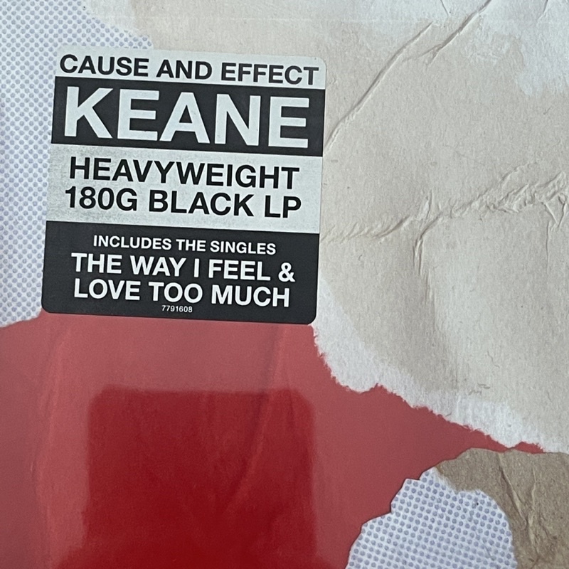 แผ่นเสียง keane Cause and effect , Vinyl, LP, Album,180 g vinyl , แผ่นเสียงมือหนึ่ง ซีล