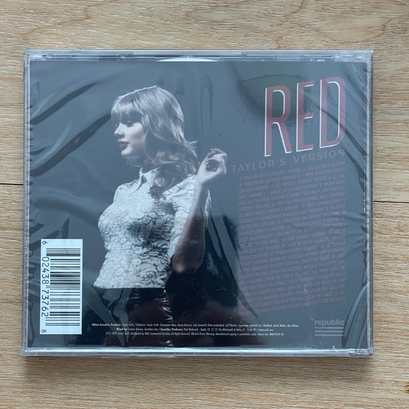 CD ซีดีเพลง Taylor Swift – Red (Taylor's Version) 2 x CD, Album, Stereo, Mexico ,มือหนึ่ง,ซีล