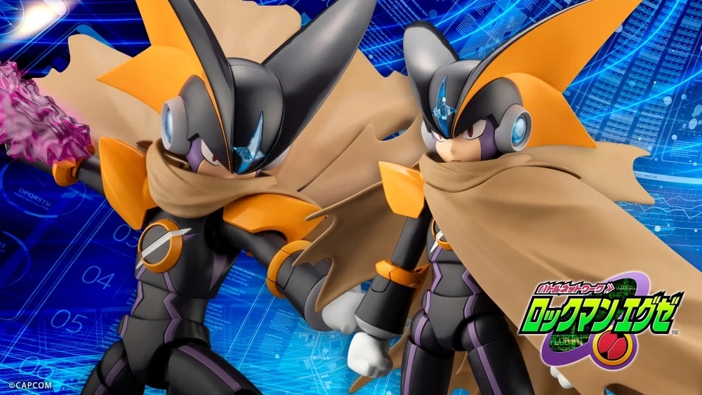 4934054051816 KOTOBUKIYA MEGA MAN BATTLE NETWORK BASS.EXE FORTE.EXE