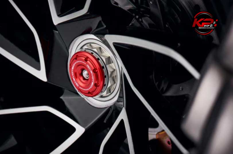 กันล้มหลัง Evotech Rear Spindle Bobbins - Ducati Diavel V4 (2023+)