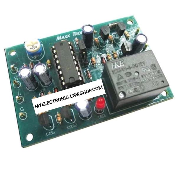 ขาย MXA105 วงจร หน่วงเวลาปิด 1-120นาที ชุด ประกอบ ลงปริ้น แล้ว ชุดลงปริ้นแล้ว ยี่ห้อ MAXXTRONIC แม็คโทรนิค FUTUREKIT ฟิวเจอร์คิท ราคา ชุดละ 190. . . . . หน่วย บาท