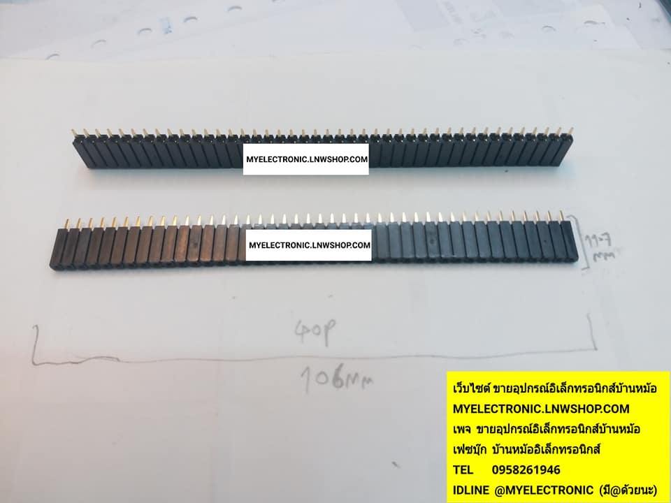 ขาย CONNECTERขาทองเดียว40P ขาห่าง2.5MM. CONNECTERขาทองเดียว 40P IDC CONNECTER ขาห่าง2.5มม. ขาทอง แถวเดียว 40P คอนเนคเตอร์ขาทองแถวเดียว คอนเนคเตอร์ขาทองแถวเดียว40P คอนเนคเตอร์IDC คอนเน็คเตอร์ขาทองแถวเดียว40P คอนเน็คเตอร์ขาทองแถวเดียว 40P ราคา ตัวละ . . . .