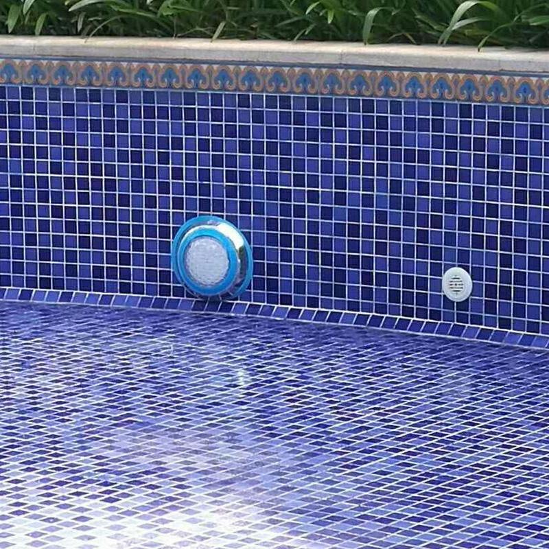 LED Swimming Pool Light Underwater Light ไฟไต้น้ำ โคมไฟสระว่ายน้ำ 12W 23 CM. / 18W 30 CM. 12V-24V IP68 สเเตนเลสขอบฟ้า เเสงขาว ( White ) / เเสงวอร์มไวท์ (warmwhite) -แอลอีดีสำหรับสระว่ายไฟสำหรับสระว่ายน้ำ น้ำพุ สปอร์ตไลท์ไฟใต้สระน้ำ