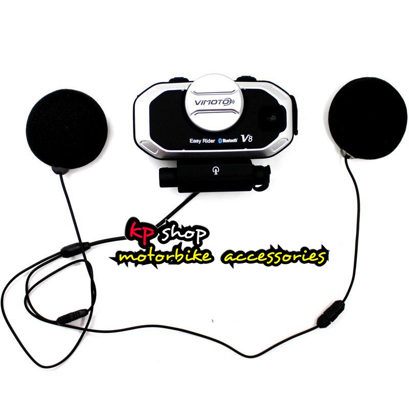 บูลทูธติดหมวก vimoto v8
