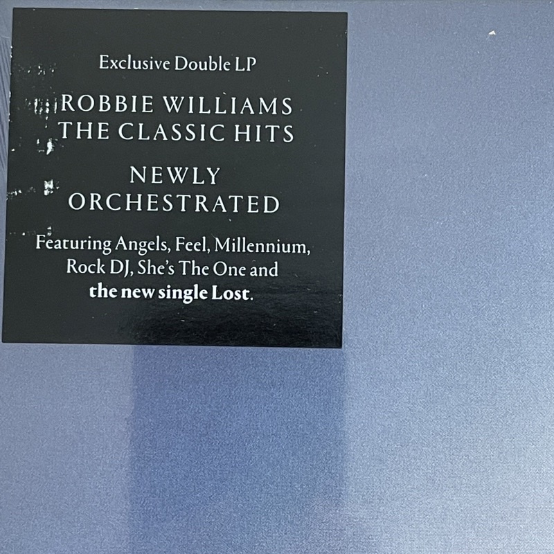 แผ่นเสียง Robbie Williams - XXV , 2 x Vinyl, LP, Album แผ่นเสียงมือหนึ่ง ซีล