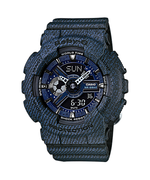 Casio Baby-G Limited Denim Color series รุ่น BA-110DC-2A1