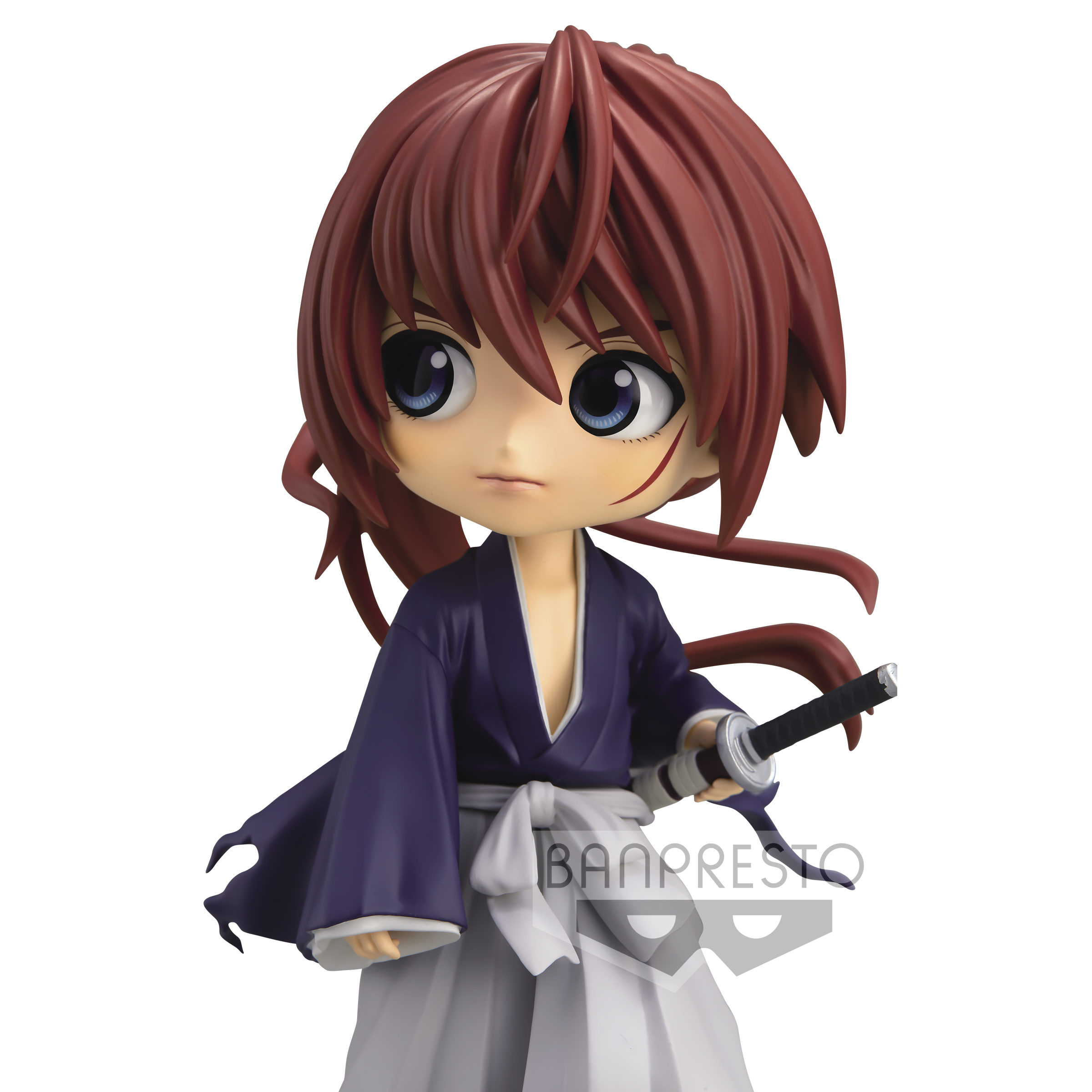 16500 RUROUNI KENSHIN-MEIJI SWORDSMAN ROMANTIC STORY- Q POSKET-BATTOSAI HIMURA-(VER.B)
