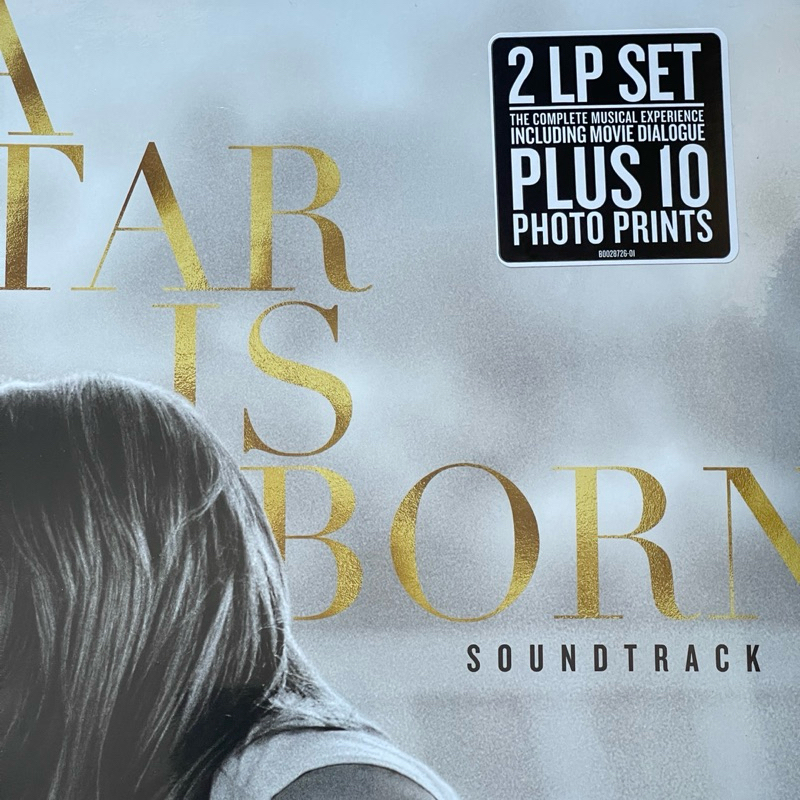 แผ่นเสียง A Star Is Born Soundtrack , 2 x Vinyl, LP, Album +10 Photo Print, มือหนึ่ง ซีล