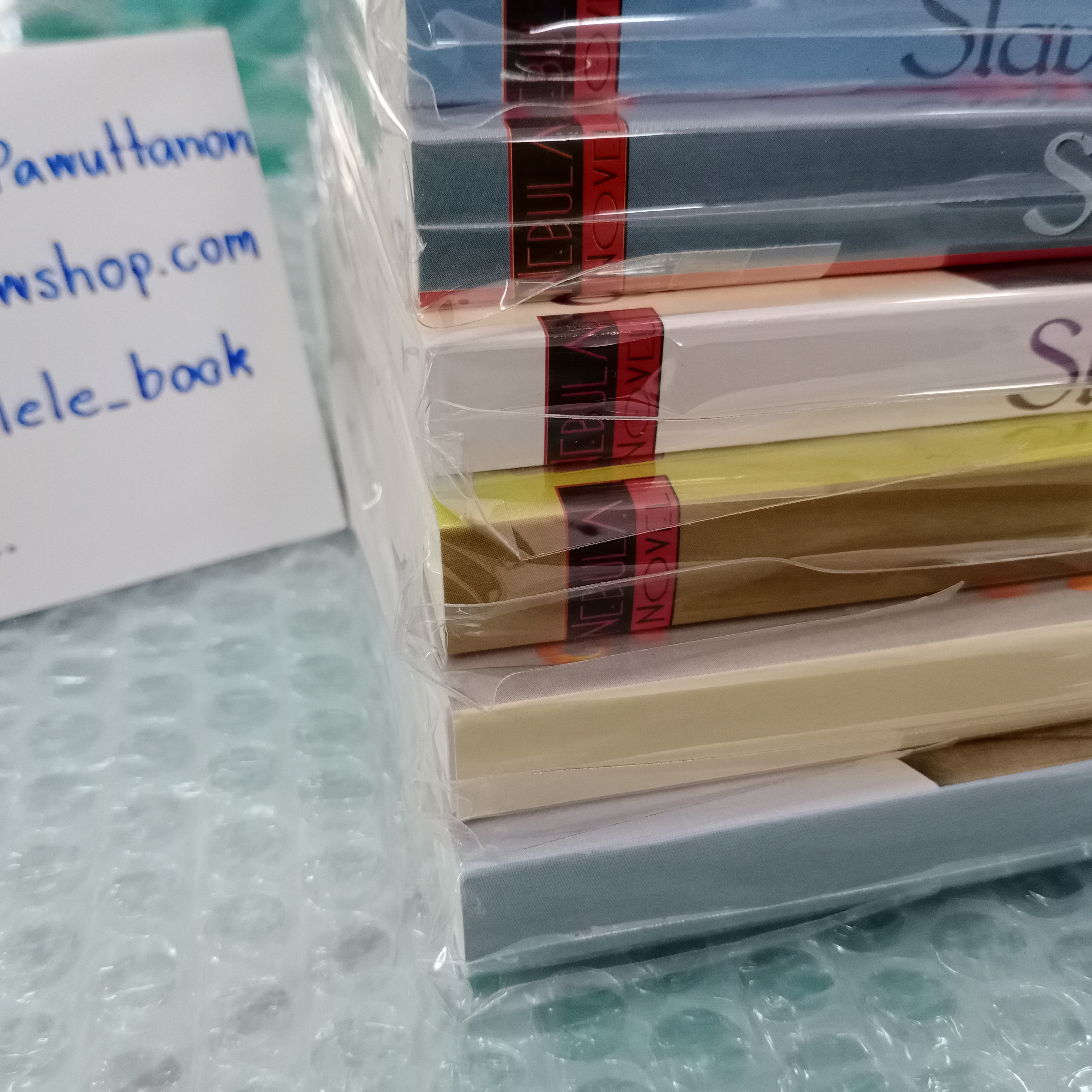 [นิยายวาย] เซ็ต Slaver 8 เล่ม + โดจิน 2 เล่ม + ที่คั่น/โปสการ์ด