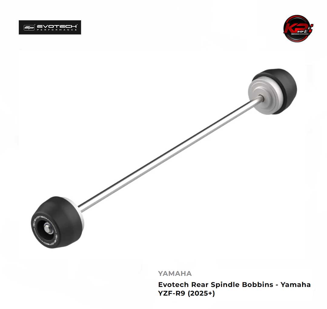 กันล้มหลัง Evotech Rear Spindle Bobbins - Yamaha YZF-R9 (2025+)