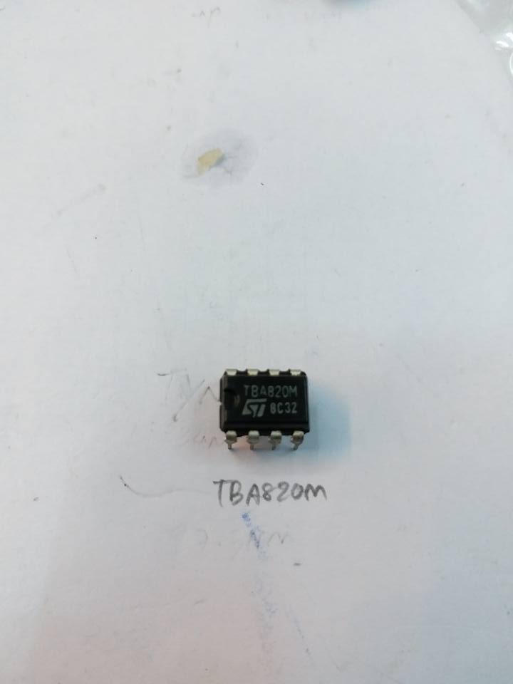 TBA820MตัวถังDIP8ขาไอซีขยายเสียงIC POWERAMPราคาตัวล่ะยี่ห้อST MICROELECTRONICS