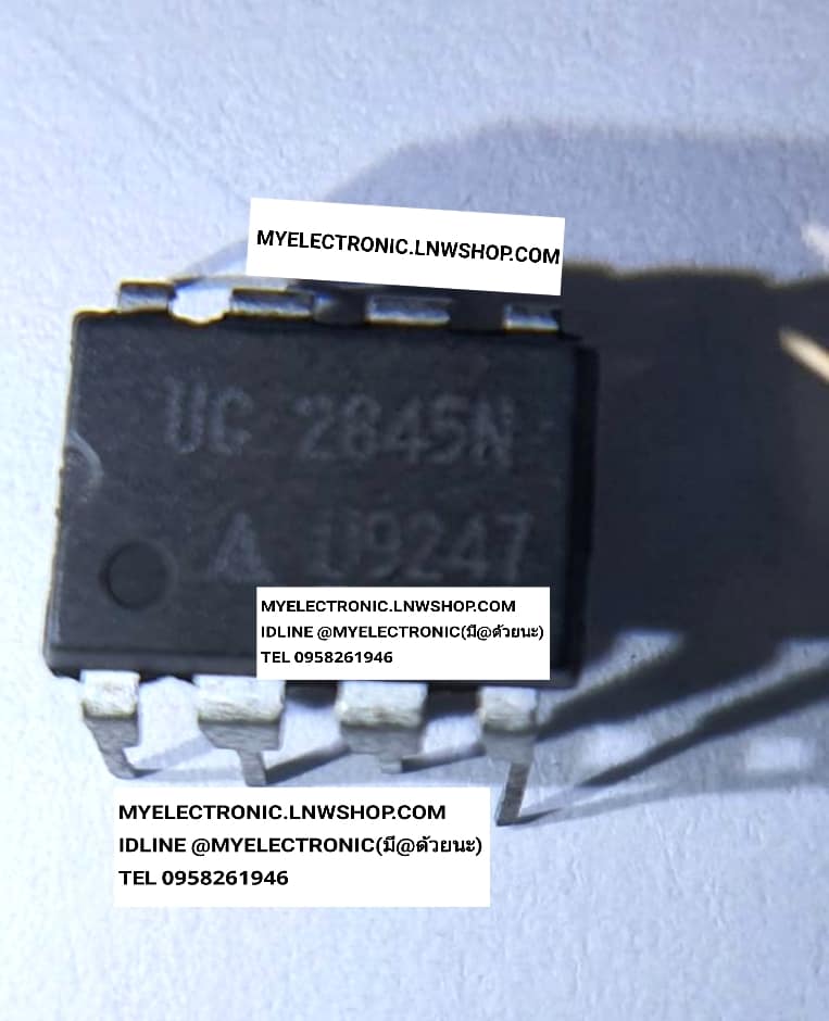 ขาย UC2845N ตัวถัง DIP-8ขา ไอซี IC UC2845 N ยี่ห้อ Unithode ของแท้ ราคา ตัวละ . . . . . หน่วย บาท