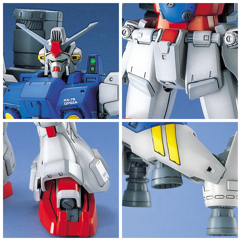 1063536 BANDAI SPIRITS MG 1/100 RX-78 GP02A