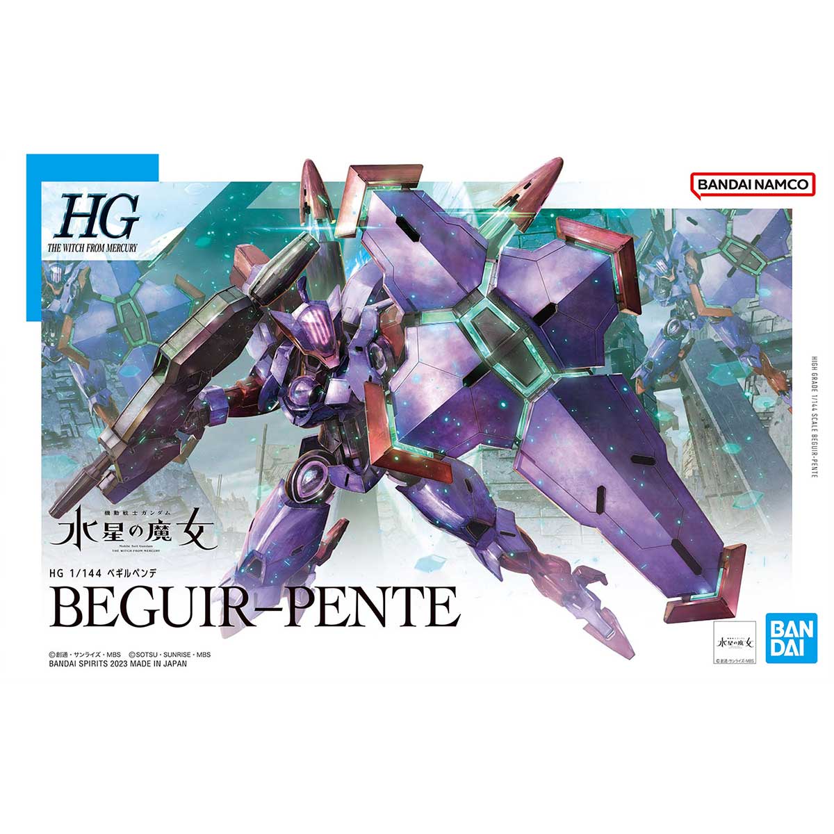 1065016 BANDAI SPIRITS HG 1/144 BEGUIR-PENTE