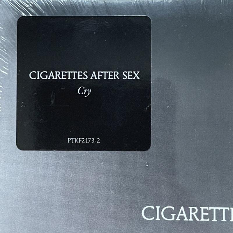 CD ซีดีเพลง Cigarettes After Sex – Cry มือหนึ่ง แท้ ซีล
