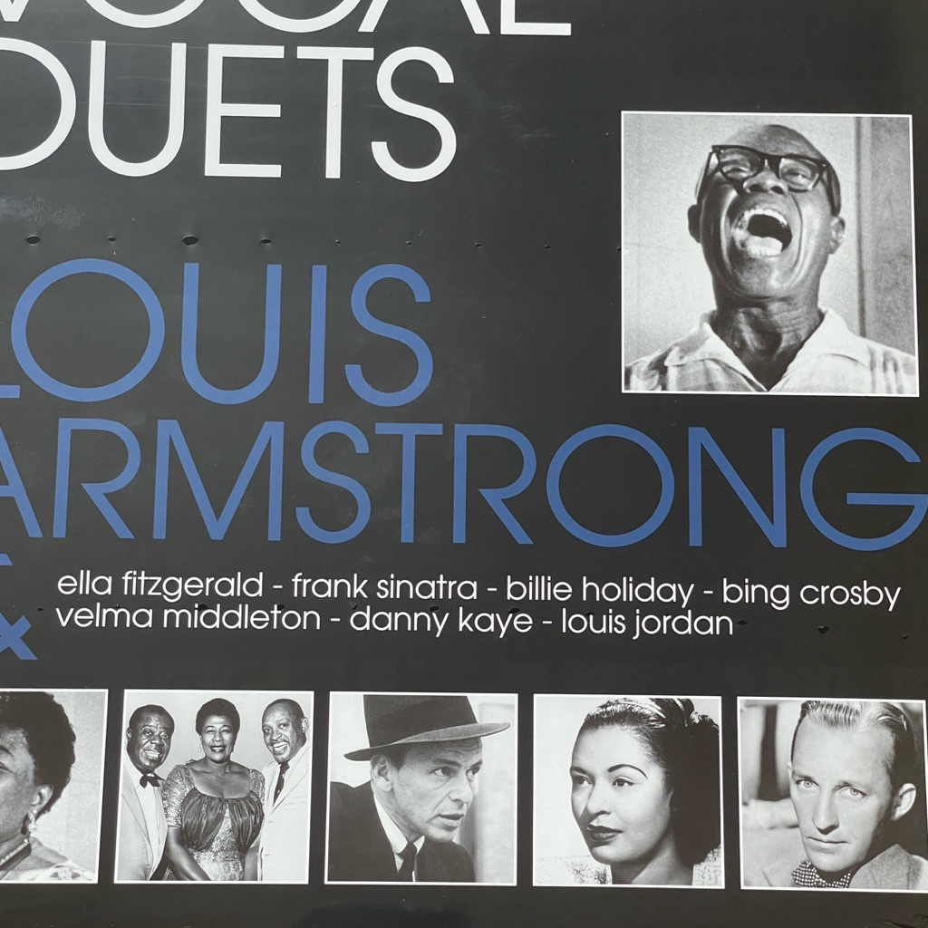 แผ่นเสียง Louis Armstrong Vocal Duets , LP, Compilation, Limited Edition, Blue, EU มือหนึ่ง ซีล