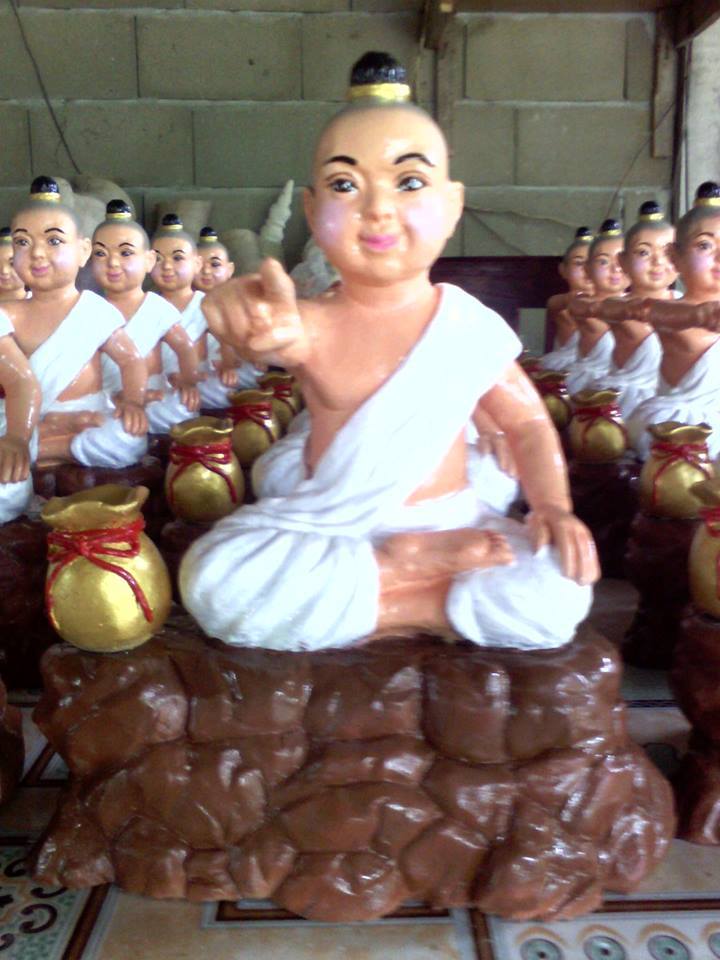 *กุมารกายสิทธิ์รุ่นทิพย์พระมนต์"ขนาดบูชา อ.กิจ แห่งสำนักกายสิทธิ์.ขนาดบูชาหน้าตัก 4นิ้ว กว้าง 6นิ้ว สูง 8นิ้ว