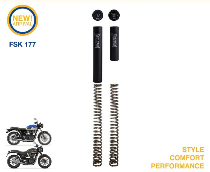 สปริงโช๊คหน้า OHLINS FSK177 FOR TRIUMPH SPEED TWIN 900. 2023+