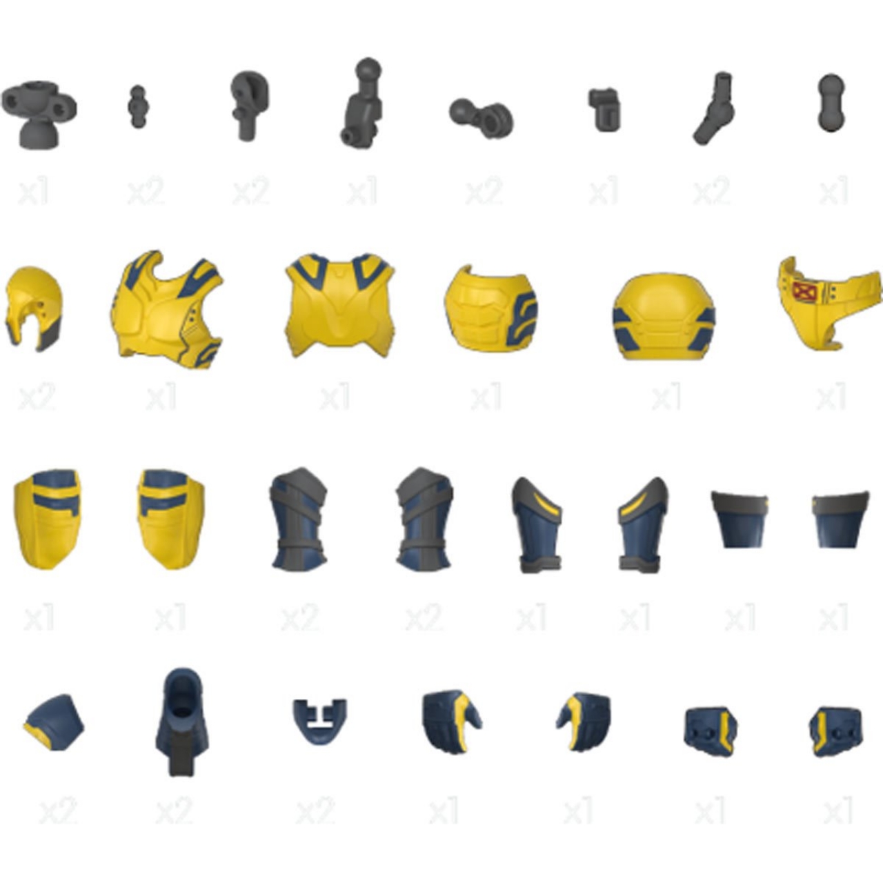 810181531596 BLOKEES Marvel Infinity SAGA 81117 Marvel Heroes Champion Class CC 05 Wolverine