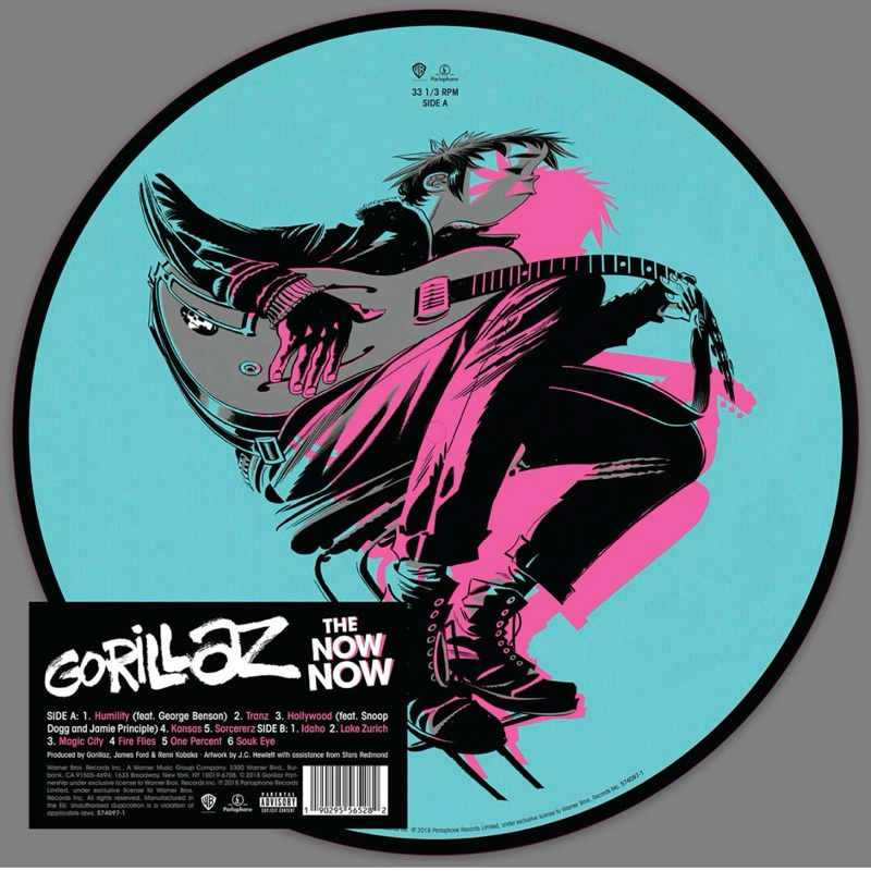 แผ่นเสียง Gorillaz - The Now Now ,Vinyl, LP, Album, Limited Edition, Picture Disc มือหนึ่ง ซีล
