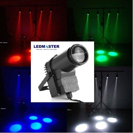 [ พร้อมส่ง ] 10W Led pinspot 3 in 1 RGB ไฟเวที ไฟตกแต่งเวที ไฟพาร์ ไฟกระพริบตามเพลงอัตโนมัติ ใช้งานคู่กับบอร์ดควบคุม DMX ได้ / led disco dmx led wall washer ไฟเวที ไฟย้อมสีอาคาร ไฟเธค ไฟดิสโก้ ไฟเลเซอร์ มูฟวิ่งเฮด ไฟพาร์ เครื่องพ่นควัน